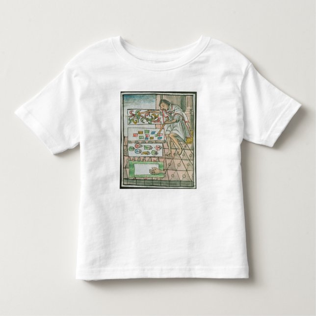 Camiseta De Bebé Artesano azteca de la pluma (Anverso)