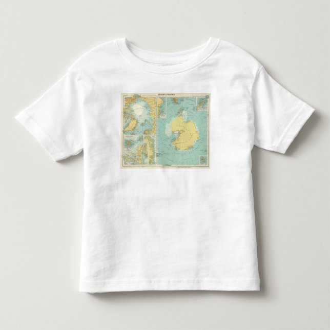 Camiseta De Bebé Ártico, la Antártida (Anverso)