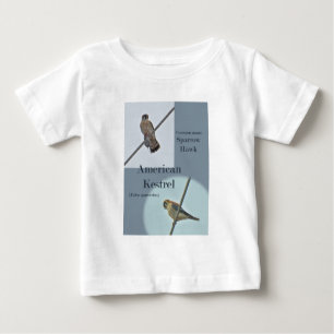 Camiseta De Bebé Artículos de Cernícalo Americano (Falco sparverius