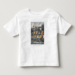 Camiseta De Bebé Artillería o un infante de marina de caballo
