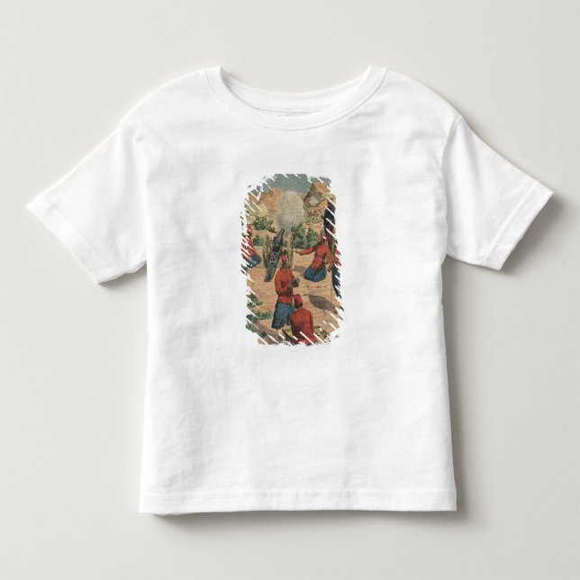 Camiseta De Bebé Artilleros marroquíes (Anverso)