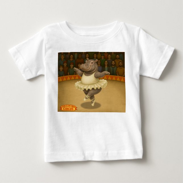 Camiseta De Bebé artista de circo Helene (Anverso)