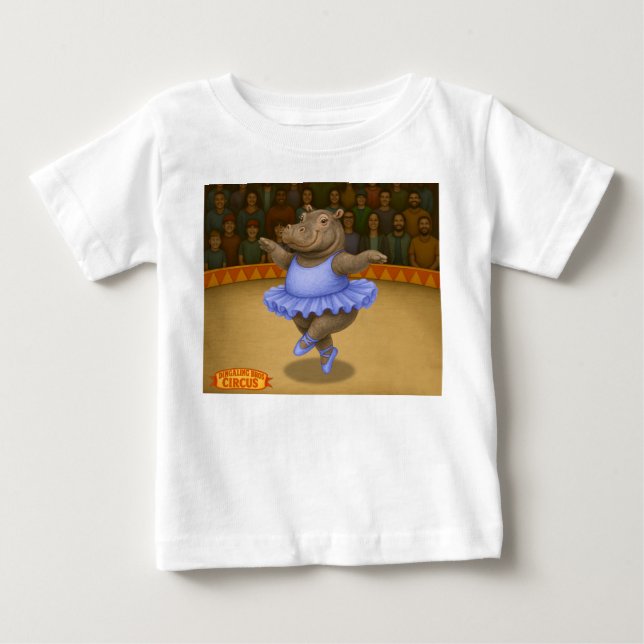 Camiseta De Bebé artista de circo Helene (Anverso)
