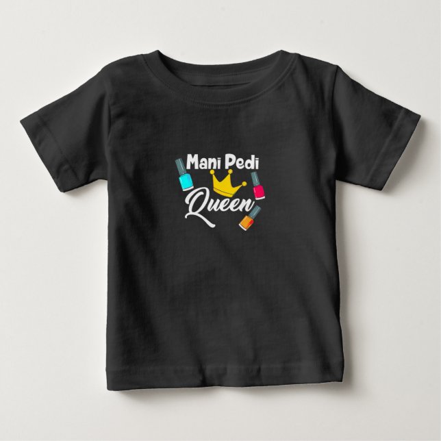 Camiseta De Bebé Artista de Queen Nail (Anverso)