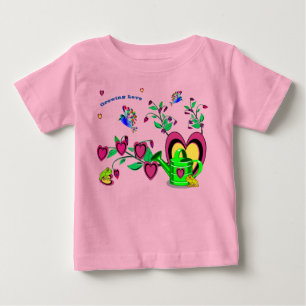 Camiseta De Bebé Artsy Growing Love Toddler