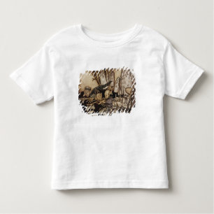 Camiseta De Bebé Arturo Rackham el Peter Pan en los jardines de