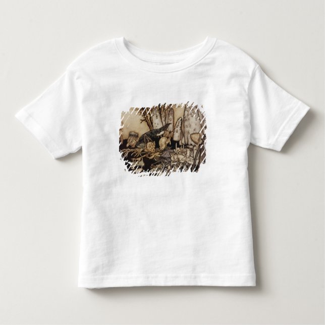 Camiseta De Bebé Arturo Rackham el | Peter Pan en los jardines de (Anverso)