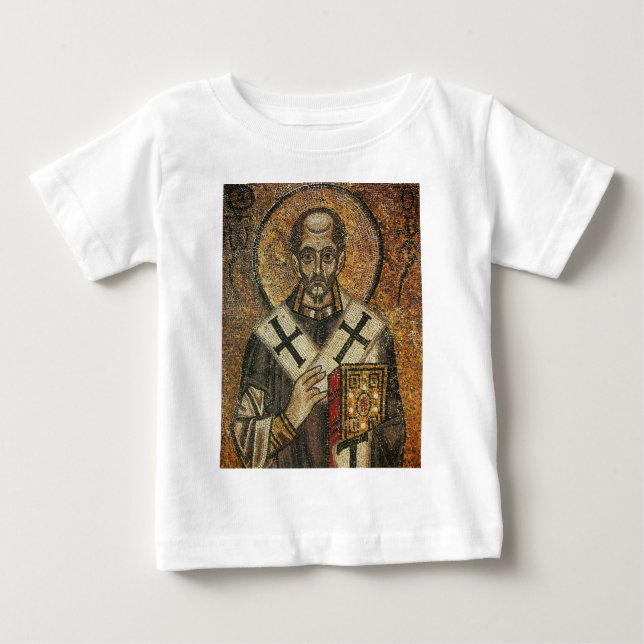 Camiseta De Bebé Arzobispo de San Juan de Grisóstomo de Constantino (Anverso)