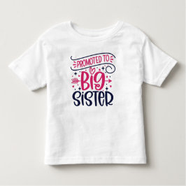 Camiseta De Bebé Ascendida a Hermana Mayor