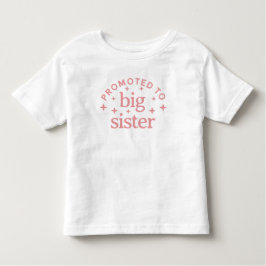 Camiseta De Bebé Ascendida a Hermana Mayor
