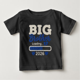 Camiseta De Bebé Ascendido a Big Brother Est 2026: Nuevo Embarazo