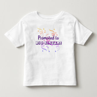 Camiseta De Bebé Ascendido a hermana mayor