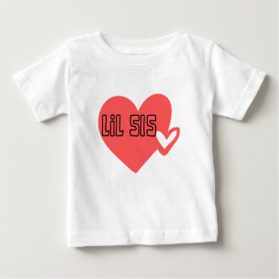 Camiseta De Bebé Ascendido a hermana menor que compita con bebé