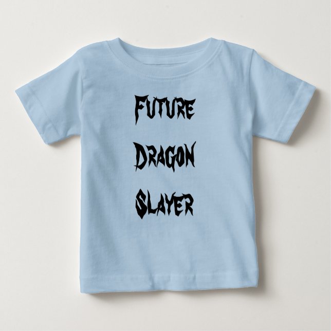 Camiseta De Bebé Asesino futuro del dragón (Anverso)