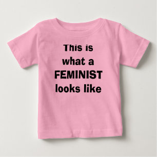 Camiseta De Bebé Así es como se ve una FEMINISTA