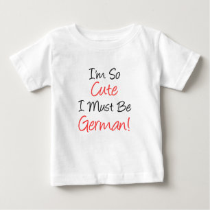 Camiseta De Bebé Así Que Cuesta Ser Alemán