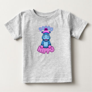 Camiseta De Bebé Así que Hippo Baby y Toddler Shirt