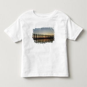Camiseta De Bebé Asia, Birmania (Myanmar)  Silueta del puente de U 