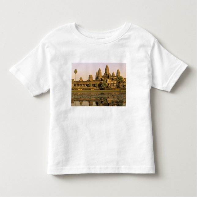 Camiseta De Bebé Asia, Camboya, Siem Reap. Angkor Wat. (Anverso)
