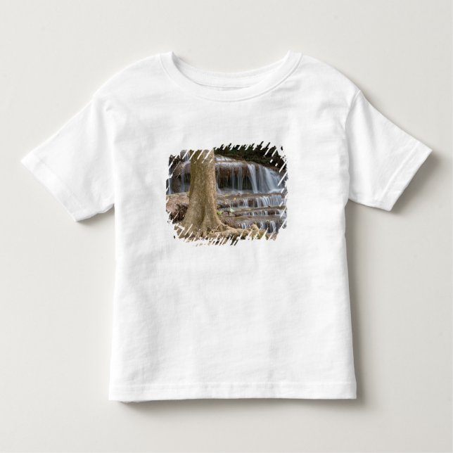 Camiseta De Bebé Asia, cascada en la frontera entre Tailandia (Anverso)