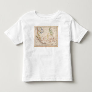 Camiseta De Bebé Asia, Indonesia, Filipinas, indies del este