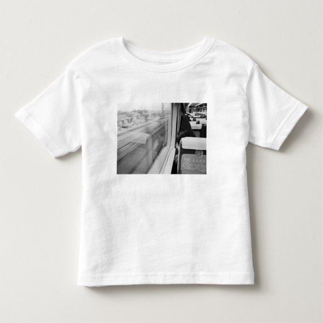 Camiseta De Bebé Asia, Japón. A bordo del tren bala Shinkansen (Anverso)