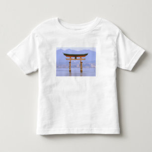 Camiseta De Bebé Asia, Japón, Hiroshima. Mivaiima. Puerta Torii