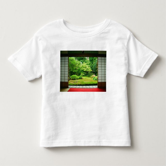 Camiseta De Bebé Asia, Japón, Kioto. Jardín Zen 2 (Anverso)