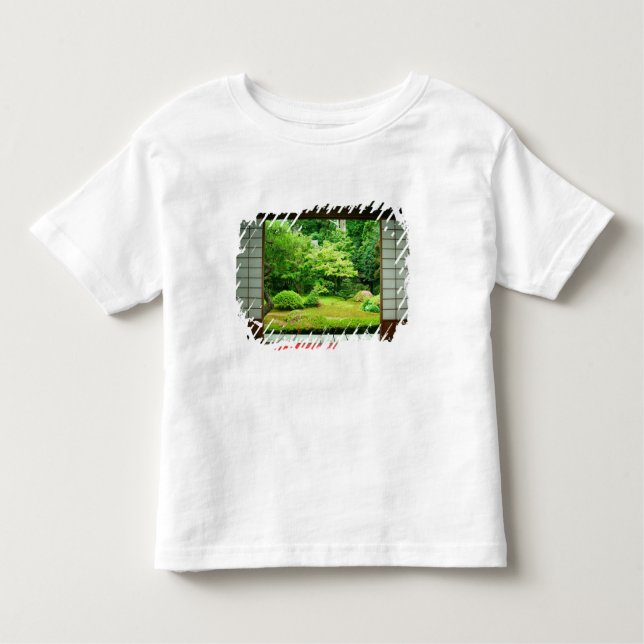 Camiseta De Bebé Asia, Japón, Kioto. Jardín Zen 2 (Anverso)