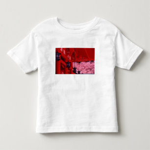Camiseta De Bebé Asia, Japón, Kyoto, santuario Heian en primavera.
