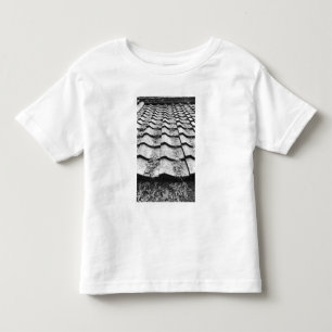 Camiseta De Bebé Asia, Japón, Miyajima. Detalle del techo de arcill