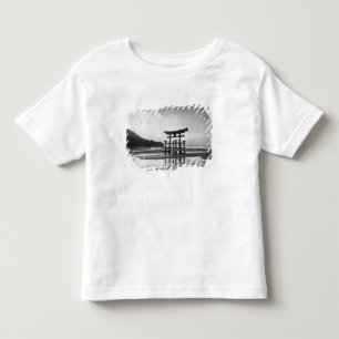 Camiseta De Bebé Asia, Japón, Myajima. Puerta Torri