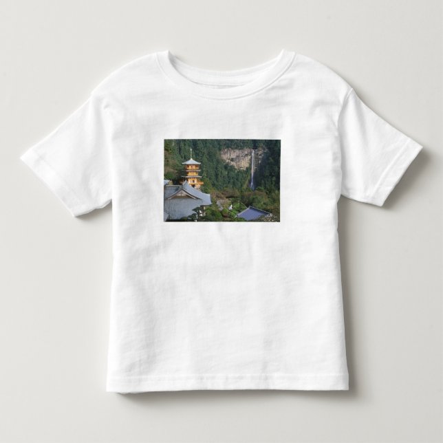 Camiseta De Bebé Asia, Japón, Wakayama, Katsuura, Kumano Nachi (Anverso)