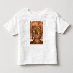 Camiseta De Bebé Asia, Laos, Vientiane, Escultura de bronce en Wat