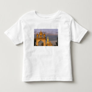 Camiseta De Bebé Asia, Laos, Vientiane. Templo de That Luang.