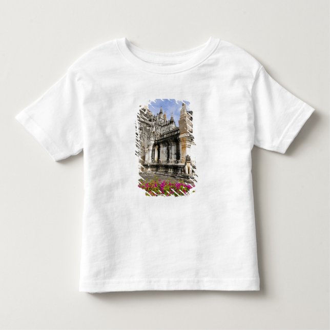 Camiseta De Bebé Asia, Myanmar (Birmania), Bagan (Pagan). El Ananda (Anverso)