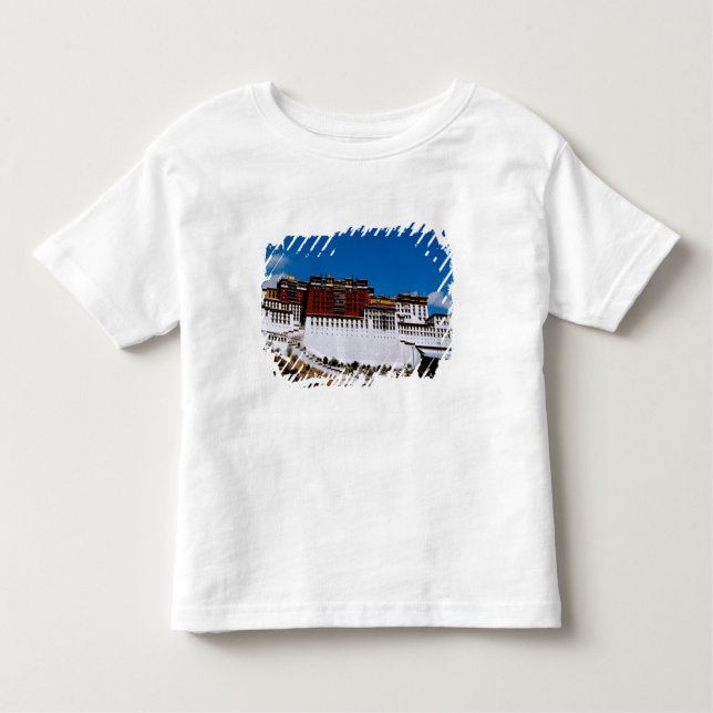 Camiseta De Bebé Asia, Tíbet, Lhasa, Potala Palace alias Red 2 (Anverso)