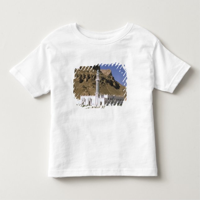 Camiseta De Bebé Asia, Yemen, Tarim. Mezquita blanca. (Anverso)