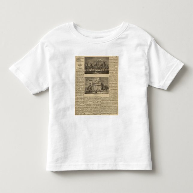 Camiseta De Bebé Asilo de Longview, Ohio (Anverso)
