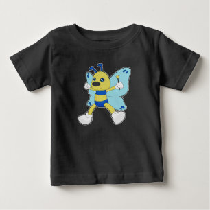 Camiseta De Bebé Asistente para mariposa varita mágica