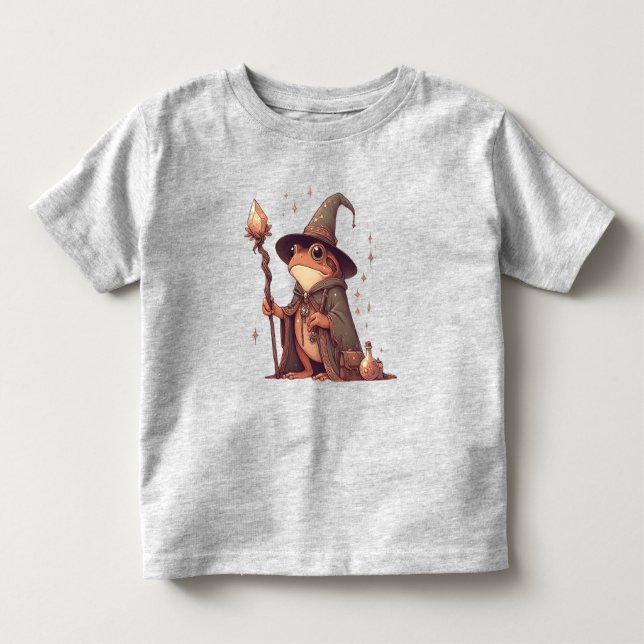 Camiseta De Bebé Asistente para rana mágica (Anverso)