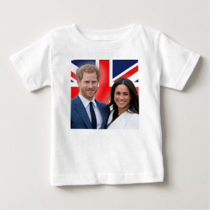 Camiseta De Bebé ¡Asombroso! Prince Harry y Meghan Markle