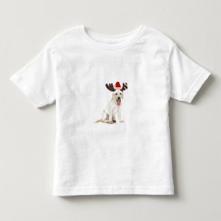 Camiseta De Bebé Astas que llevan del perrito del laboratorio