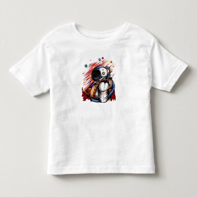 Camiseta De Bebé Astronauta (Anverso)