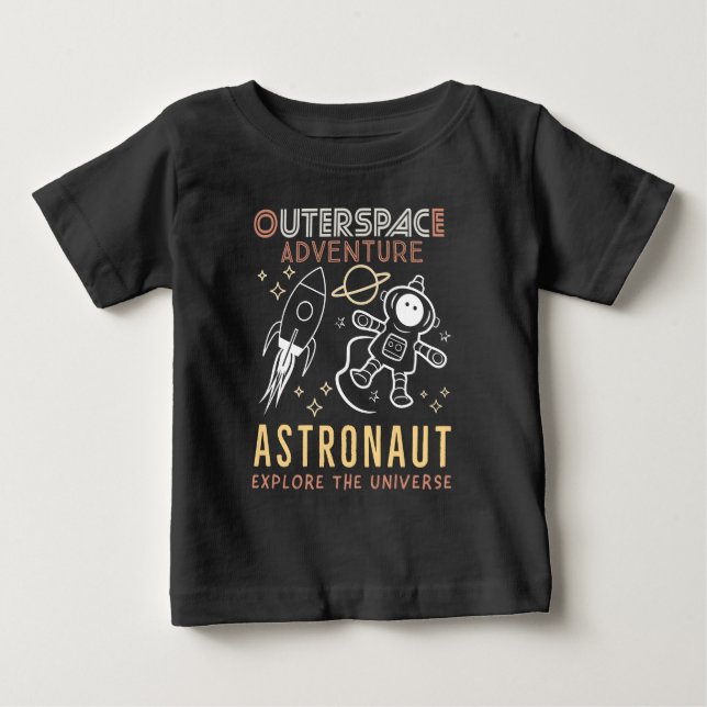 Camiseta De Bebé Astronauta (Anverso)