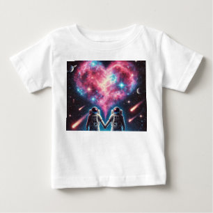 Camiseta De Bebé Astronauta Ama Nebula Bebé Camiseta