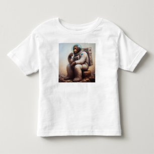 Camiseta De Bebé Astronauta de pie grande
