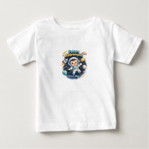 Camiseta de bebé astronauta del futuro Diseño ador