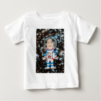 Astronauta en entrenamiento - Plantilla de niño es