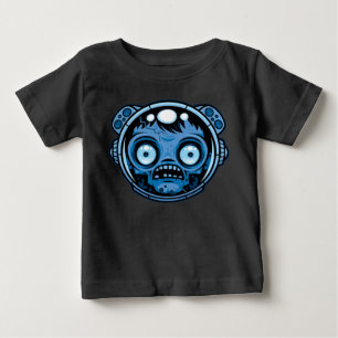 Camiseta De Bebé Astronauta zombiana